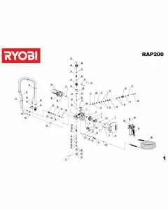 Buy A Ryobi RAP200 Spare part or Replacement part for Your Paint and Fix Your Machine Today